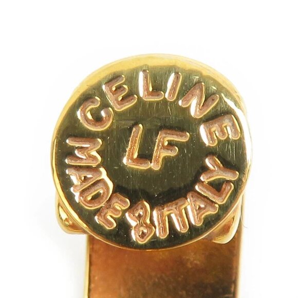 Auth CELINE Earrings Gold Metal - Picture 8 of 8